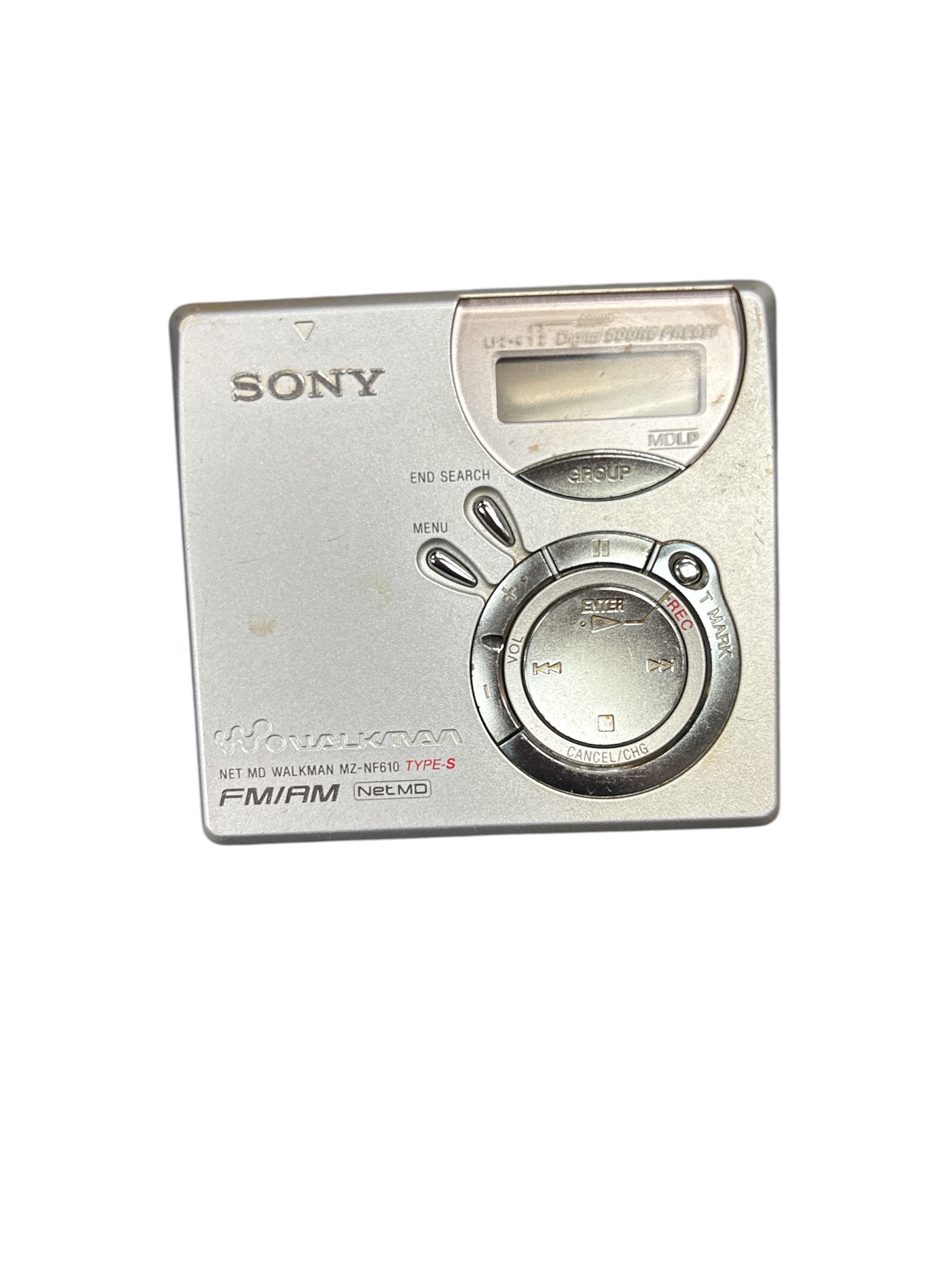 Pre-owned Sony Walkman MZ-NF610 Net MD Minidisc Mini Disc Player